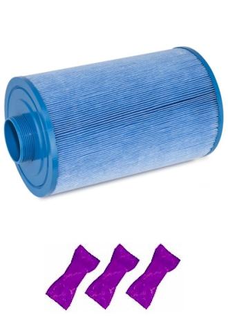 Unicel 7CH 332AM Replacement Filter Cartridge with 3 Filter Washes