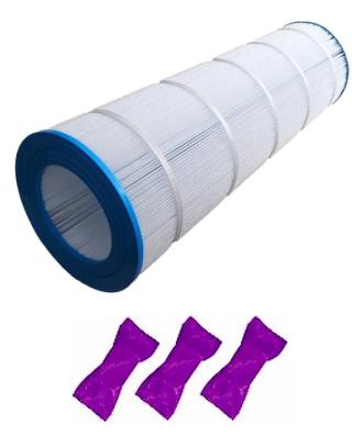 Pleatco PAP175 Replacement Filter Cartridge with 3 Filter Washes